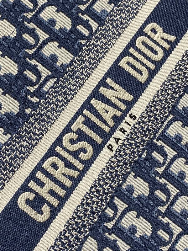 Dior Book Tote Blue Oblique small — AAA Quality Replica