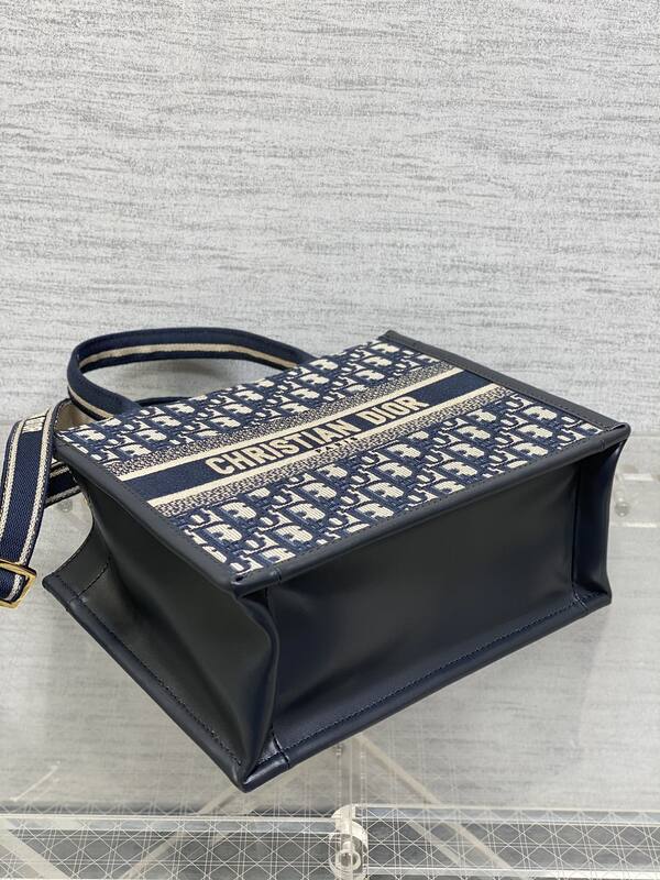 Dior Book Tote Blue Oblique small — AAA Quality Replica