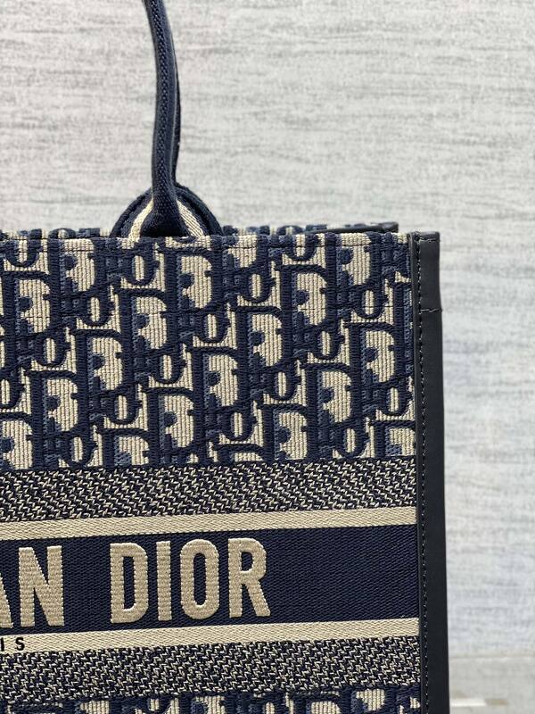 Dior Book Tote Blue Oblique — Top Quality Replica