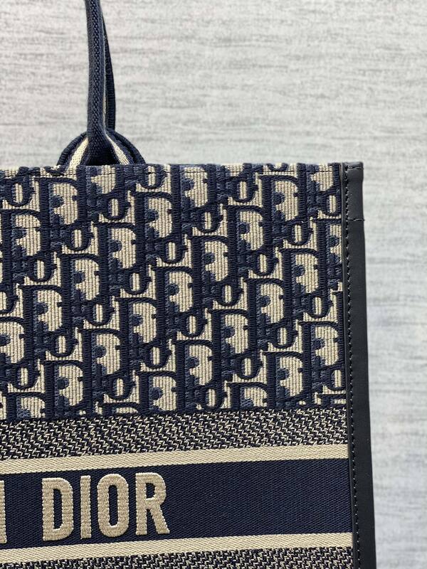 Dior Book Tote Blue Oblique — AAA Quality Replica