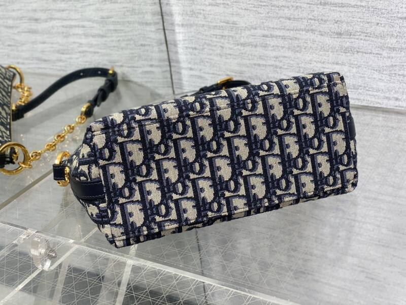 Dior Blue Oblique shoulder — 1:1 Replica