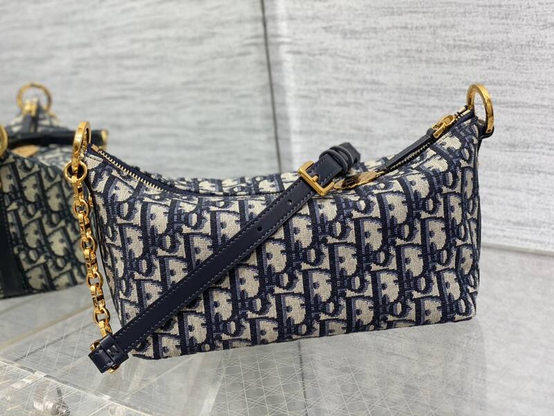 Dior Blue Oblique shoulder — 1:1 Replica