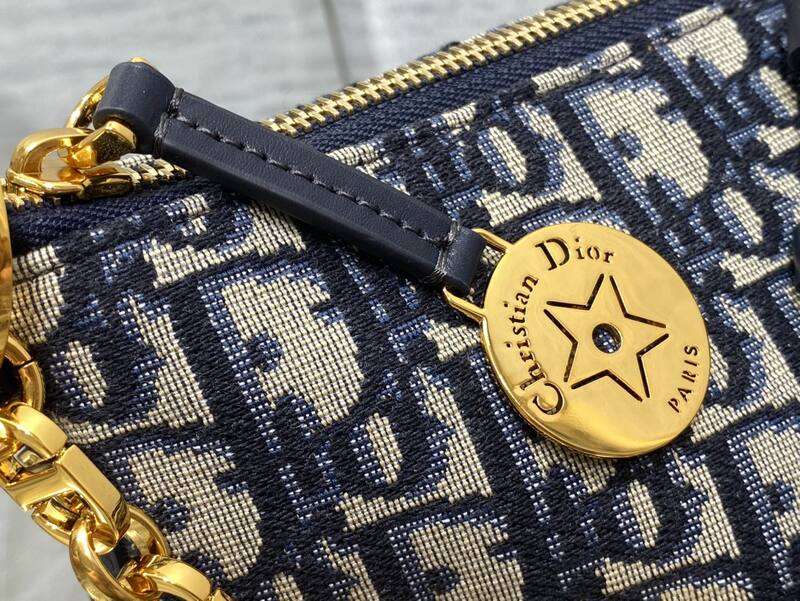 Dior Blue Oblique shoulder — 1:1 Replica