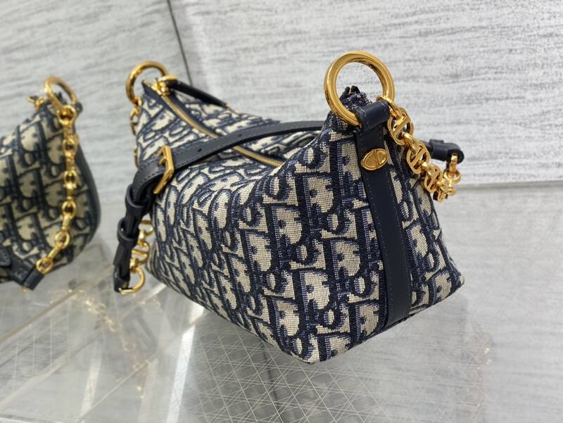 Dior Blue Oblique shoulder — 1:1 Replica