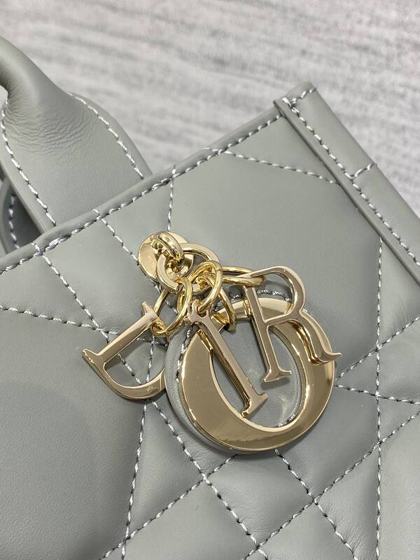 Dior Lady Grey shoulder — Top Quality Replica