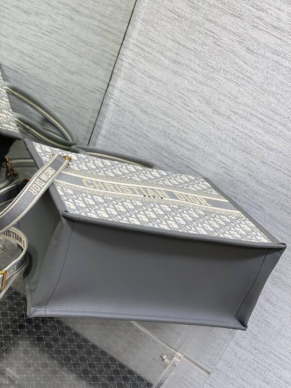 Dior Book Tote Blue Oblique — Premium Replica