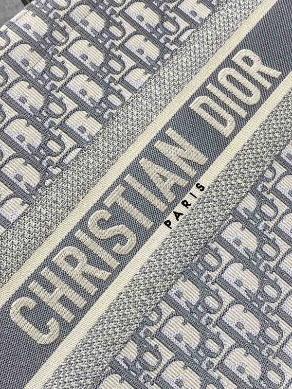 Dior Book Tote Blue Oblique — Premium Replica