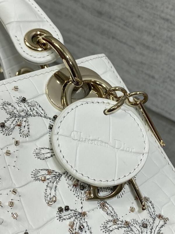 Dior Lady White mini crossbody — Top Quality Replica