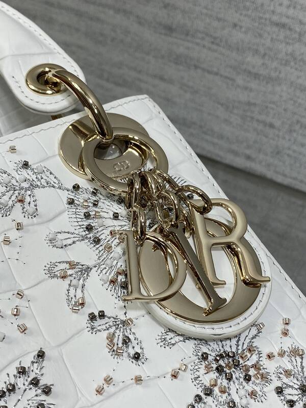 Dior Lady White mini crossbody — Top Quality Replica