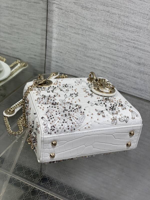 Dior Lady White mini crossbody — Top Quality Replica