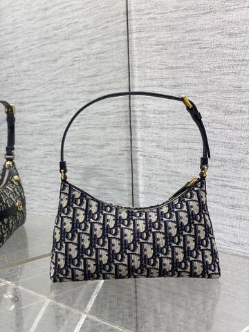 Dior Blue Oblique shoulder AAA Quality Replica