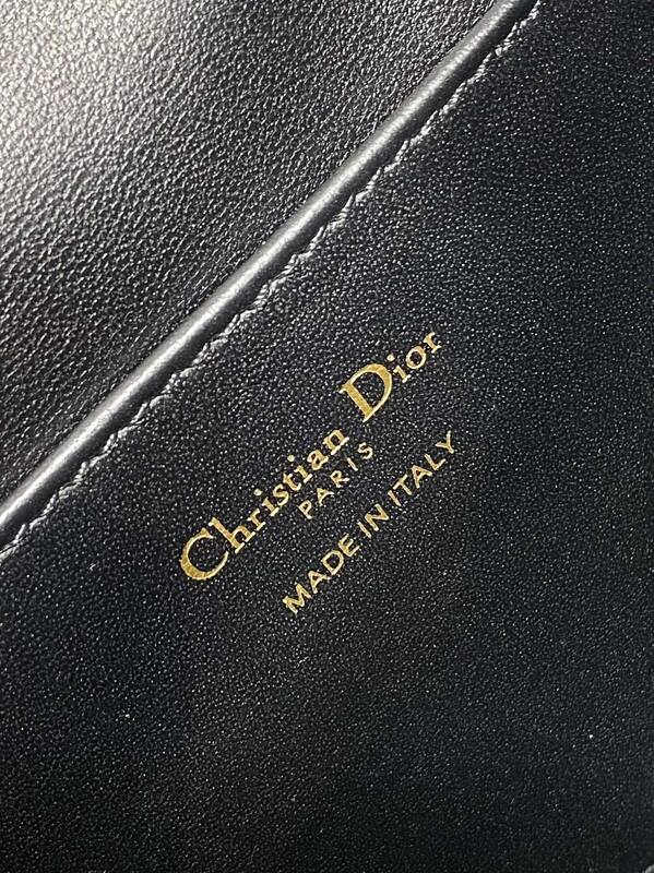 Dior Caro Black small backpack — 1:1 Replica