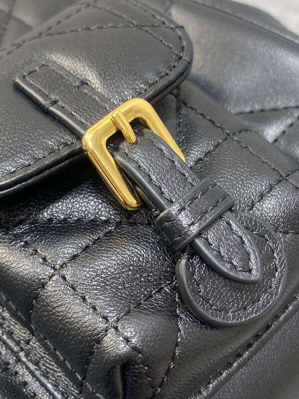Dior Caro Black small backpack — 1:1 Replica