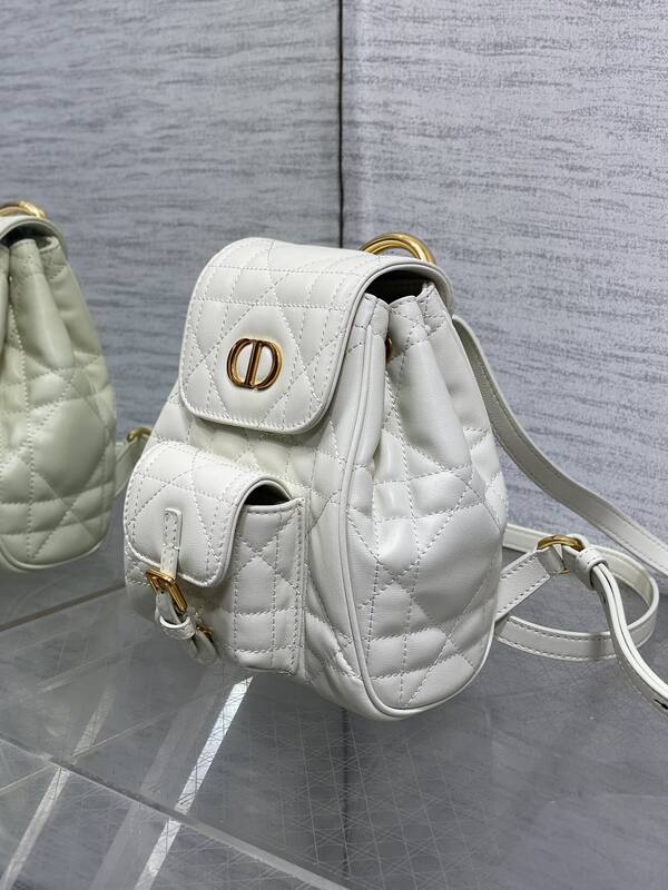 Dior Caro White crossbody — Premium Replica