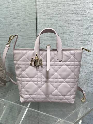 Dior Light Pink tote Top Quality Replica
