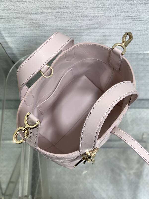 Dior Lady D-Lite Light Pink crossbody — 1:1 Replica
