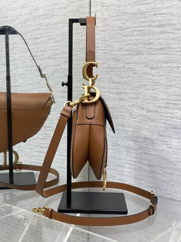 Dior Saddle Brown crossbody — AAA Quality Replica