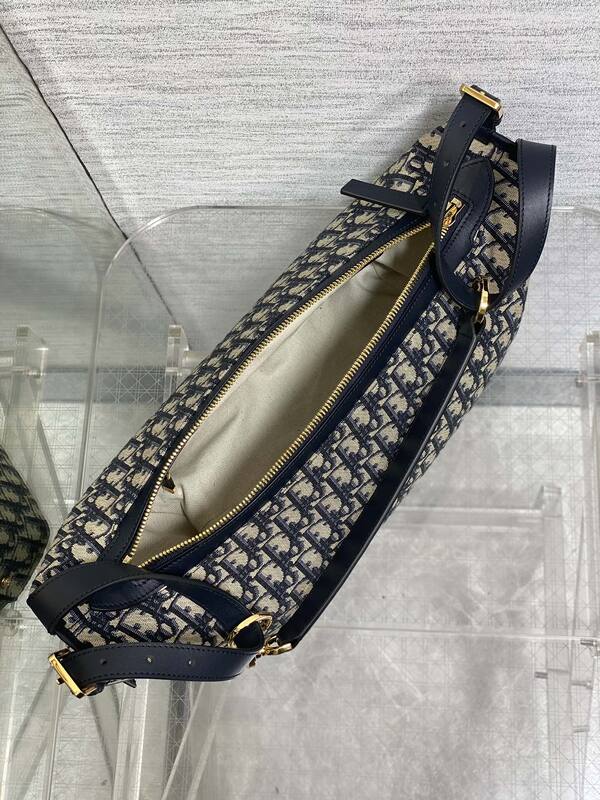 Dior Blue Oblique shoulder — Top Quality Replica