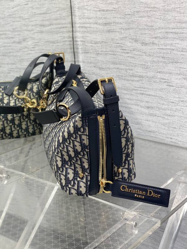 Dior Blue Oblique shoulder — Top Quality Replica