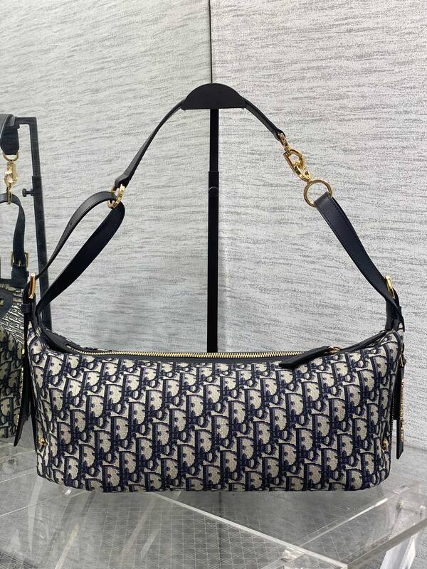 Dior Blue Oblique shoulder — Top Quality Replica
