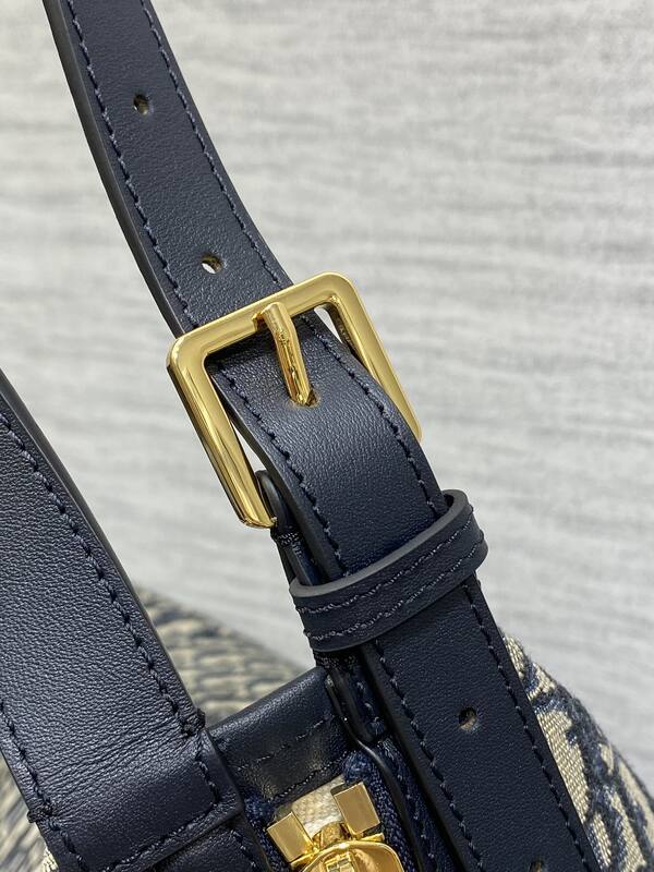 Dior Blue Oblique shoulder — Top Quality Replica