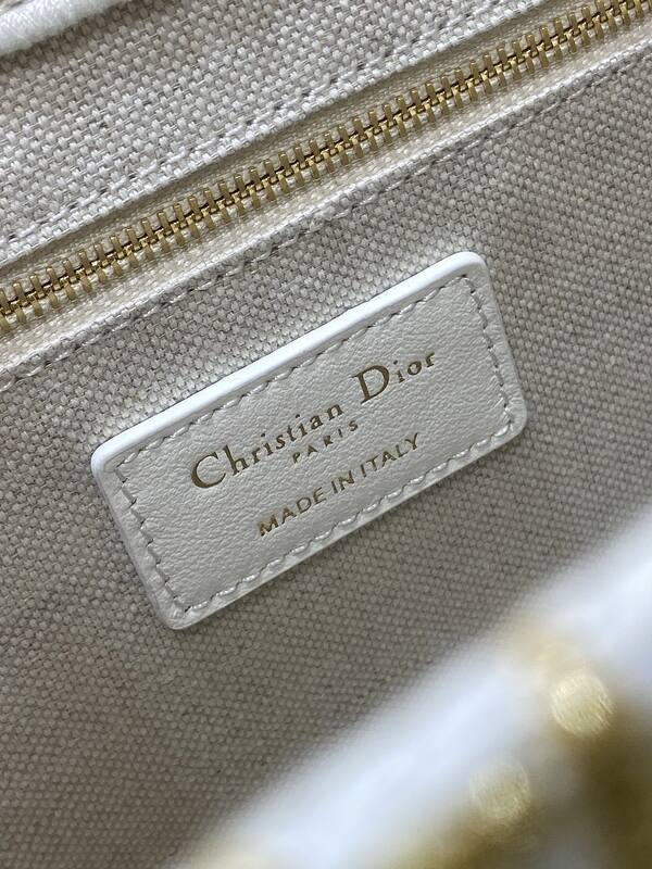 Dior White and Gold tote — 1:1 Replica