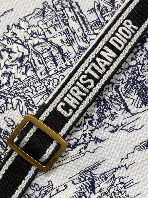 Dior Black and White Toile de Jouy everyday — Premium Replica