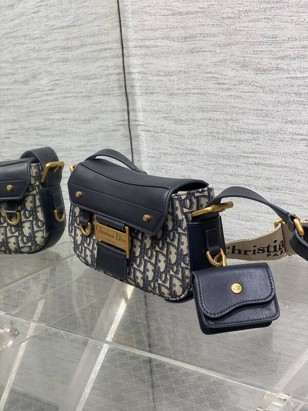 Dior Blue Oblique shoulder — Premium Replica