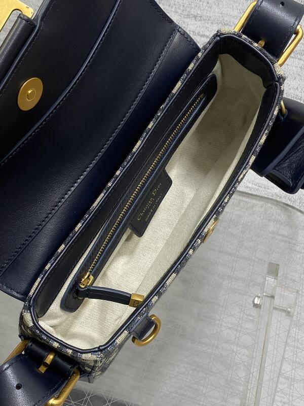 Dior Blue Oblique shoulder — Premium Replica