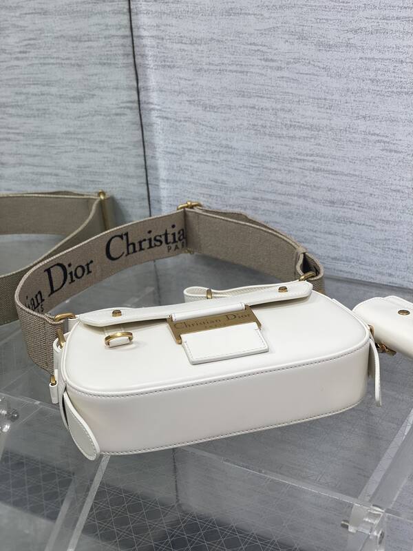 Dior Saddle White crossbody — 1:1 Replica
