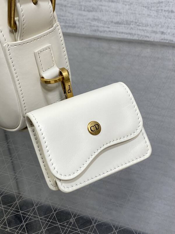 Dior Saddle White crossbody — 1:1 Replica