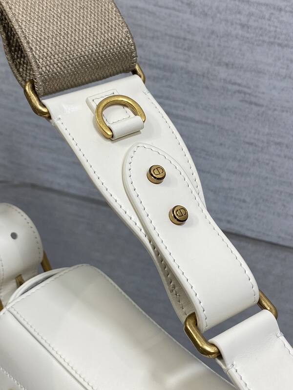 Dior Saddle White crossbody — 1:1 Replica