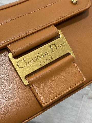 Dior Brown Leather crossbody 1 1 Replica