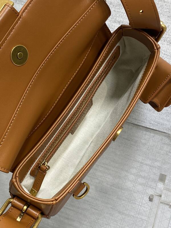 Dior Brown Leather crossbody — 1:1 Replica
