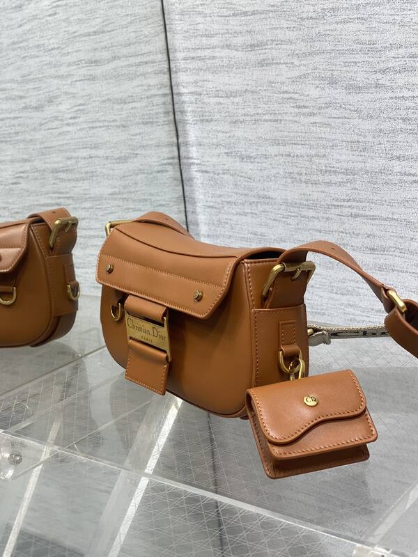 Dior Brown Leather crossbody — 1:1 Replica