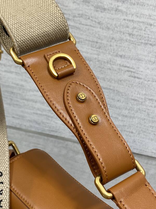 Dior Brown Leather crossbody — 1:1 Replica