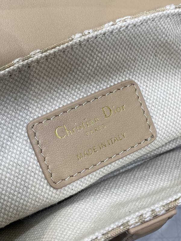 Dior Saddle Beige crossbody — Premium Replica