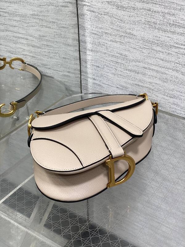 Dior Saddle Beige shoulder — Premium Replica
