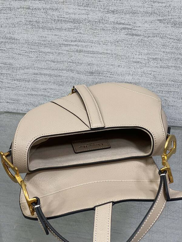 Dior Saddle Beige shoulder — Premium Replica