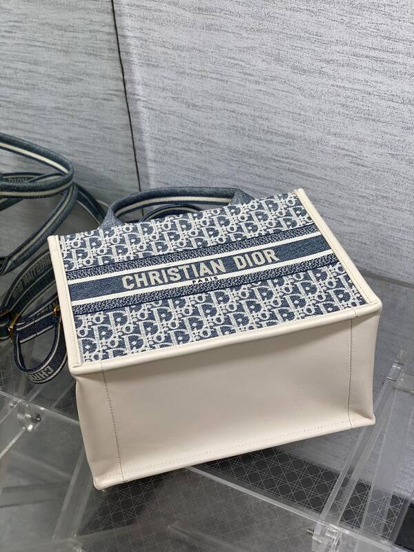 Dior Book Tote Blue Oblique — Top Quality Replica