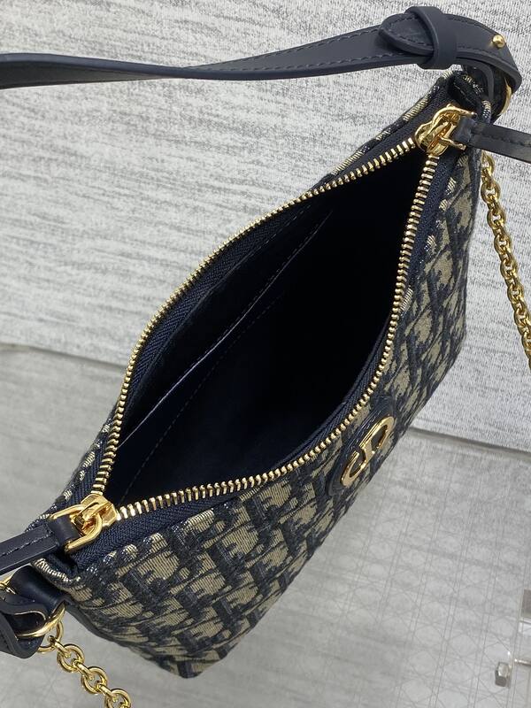 Dior Miss Blue Oblique shoulder — 1:1 Replica