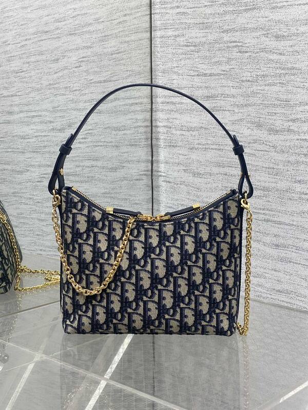 Dior Miss Blue Oblique shoulder — 1:1 Replica