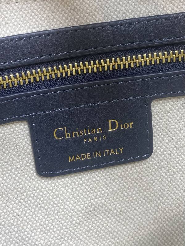 Dior Oblique Navy Beige crossbody — 1:1 Replica