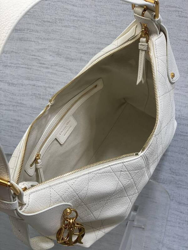Dior Saddle Hobo White shoulder — AAA Quality Replica