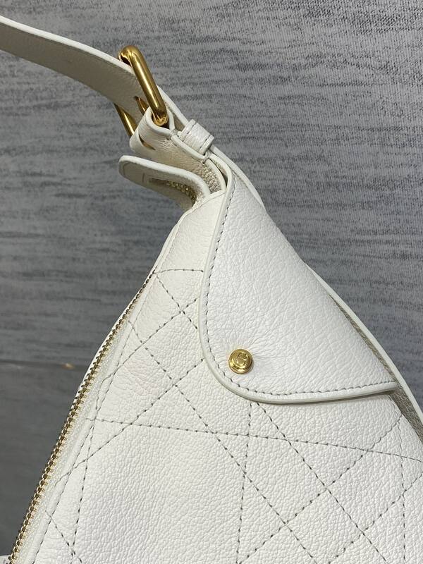 Dior Saddle Hobo White shoulder — AAA Quality Replica