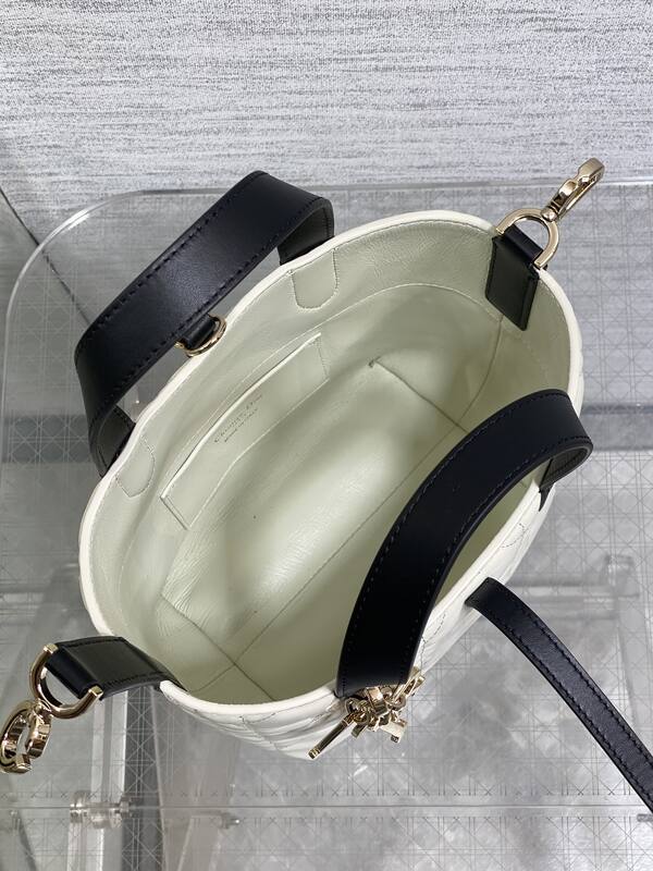 Dior White and Black tote — Top Quality Replica