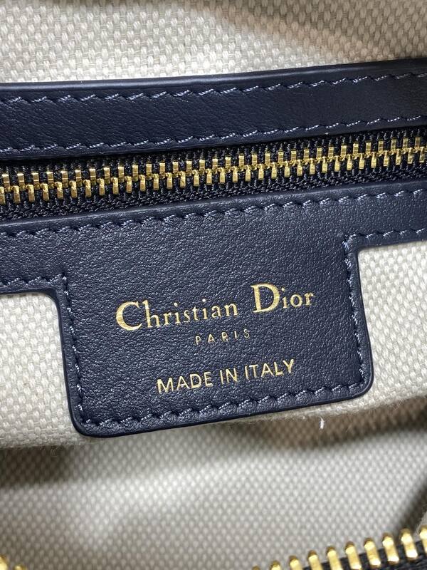Dior Saddle Blue Oblique Jacquard shoulder — Premium Replica