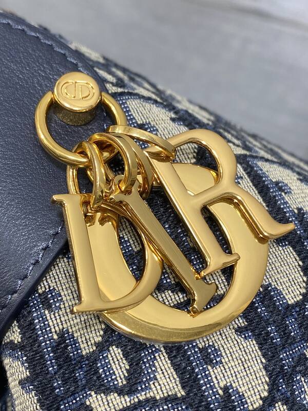 Dior Blue Oblique shoulder — Premium Replica