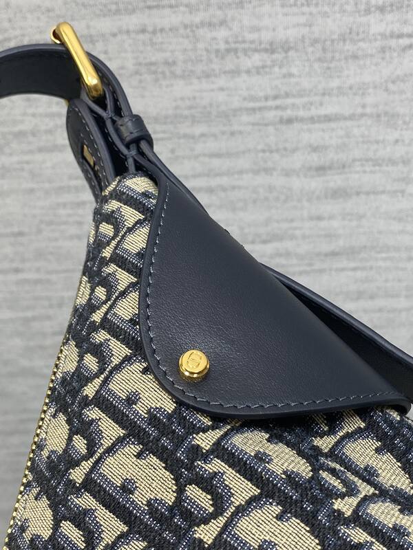 Dior Blue Oblique shoulder — Premium Replica