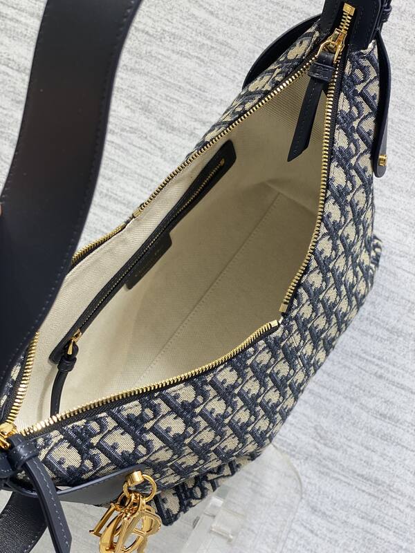 Dior Blue Oblique shoulder — Premium Replica